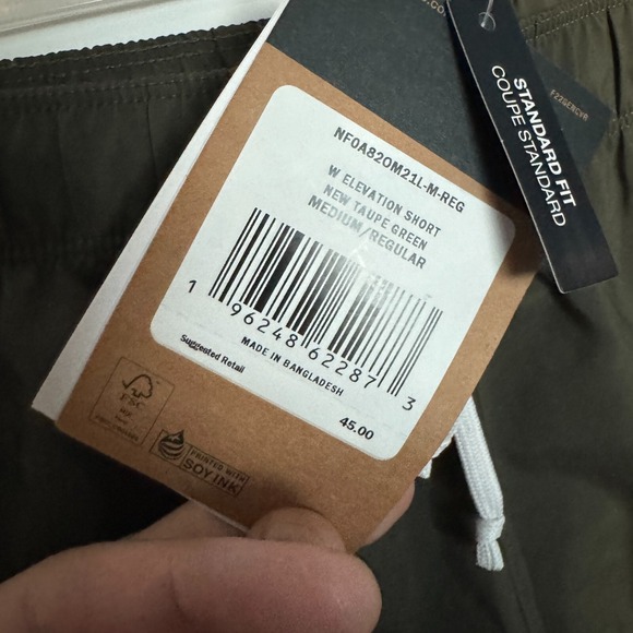 The North Face Shorts Womens Medium Green Elevation Lined Performance Stretch - Picture 5 of 12